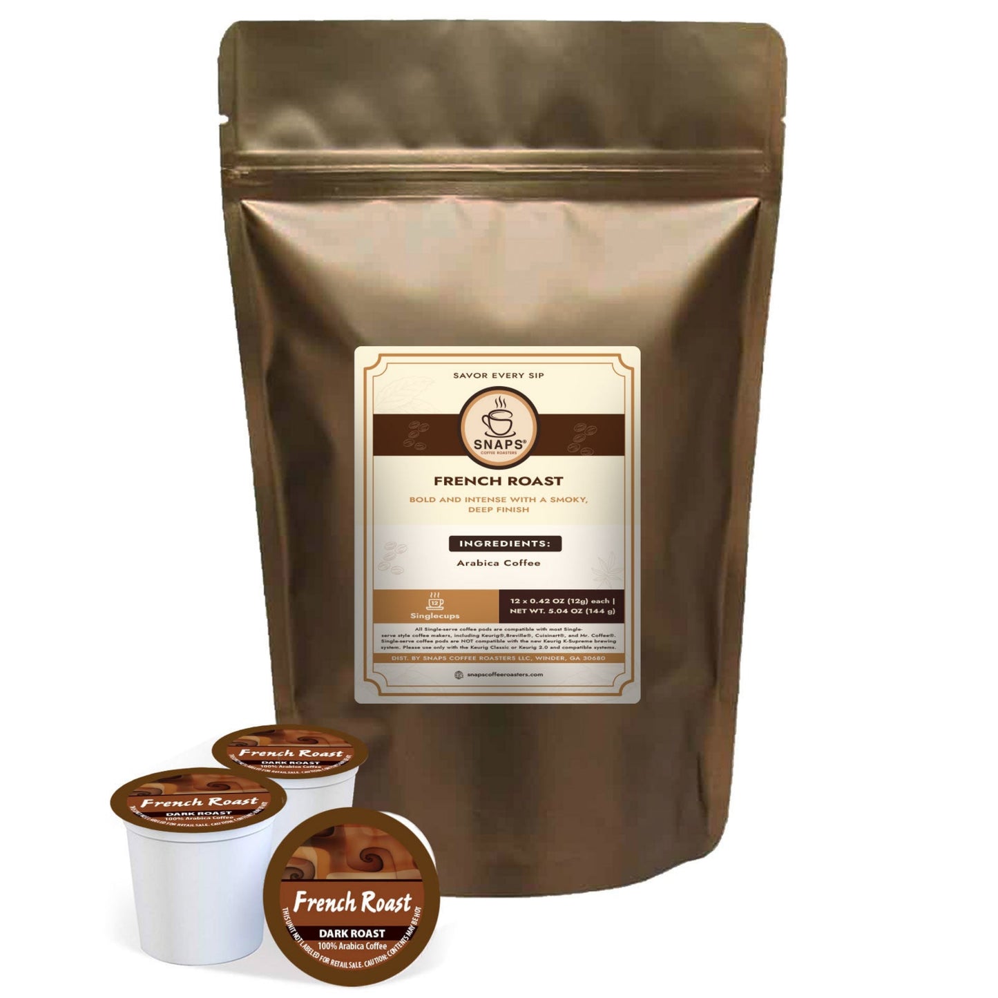 French Roast Single Cup