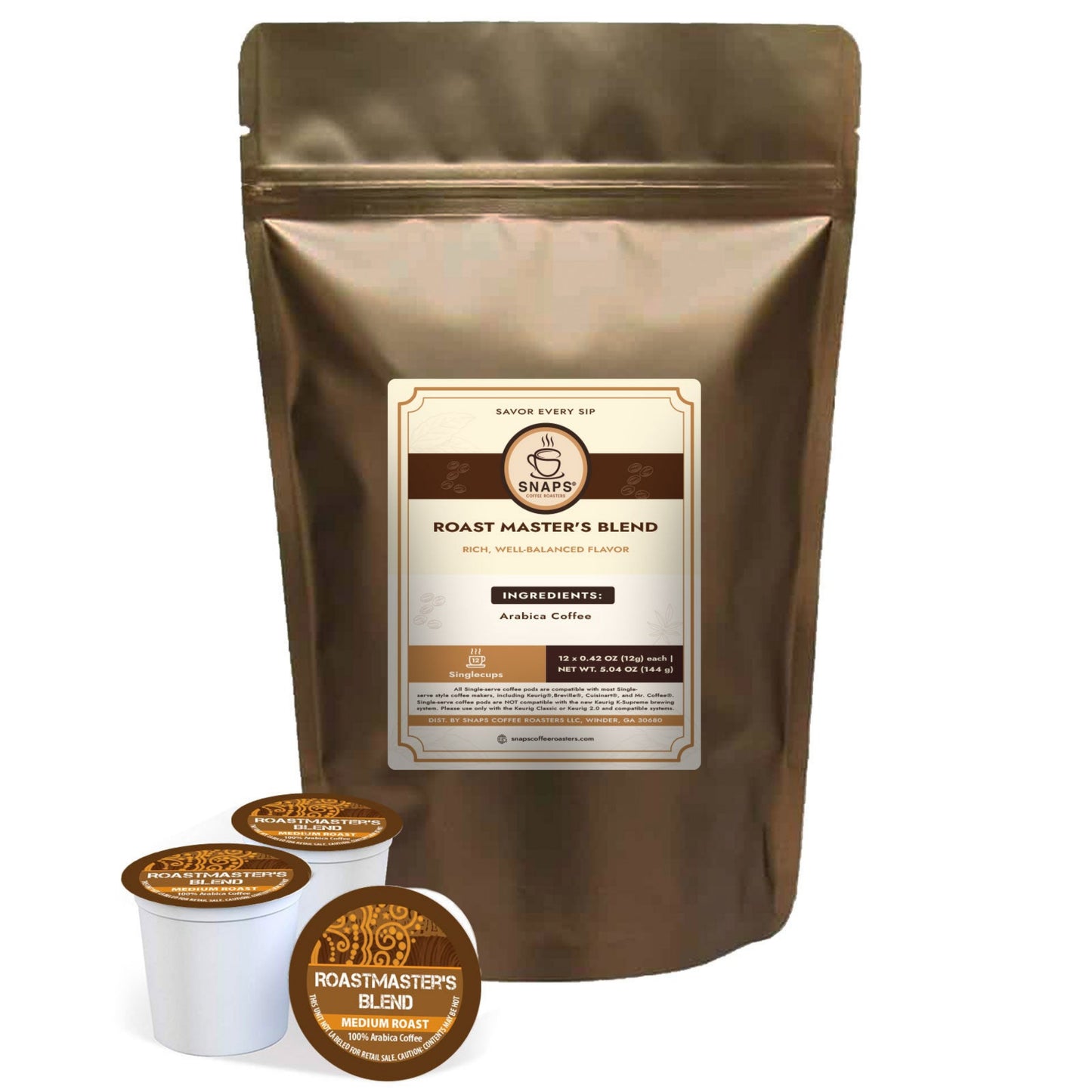 Roast Master Blend Single Cup